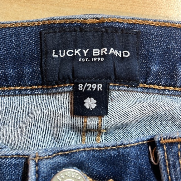 Lucky Brand Sweet Exposed Button Bootcut Jeans Size 8/29R - Picture 8 of 13